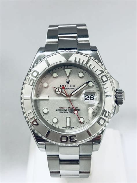 platinum rolex yachtmaster 2|rolex yacht master 16622 40mm.